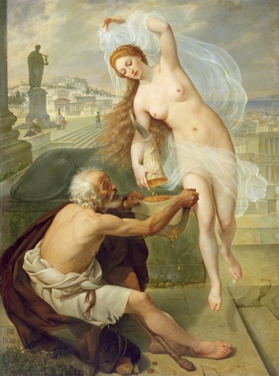 Fortuna and Beggar by Alexei Tarasovich Markov